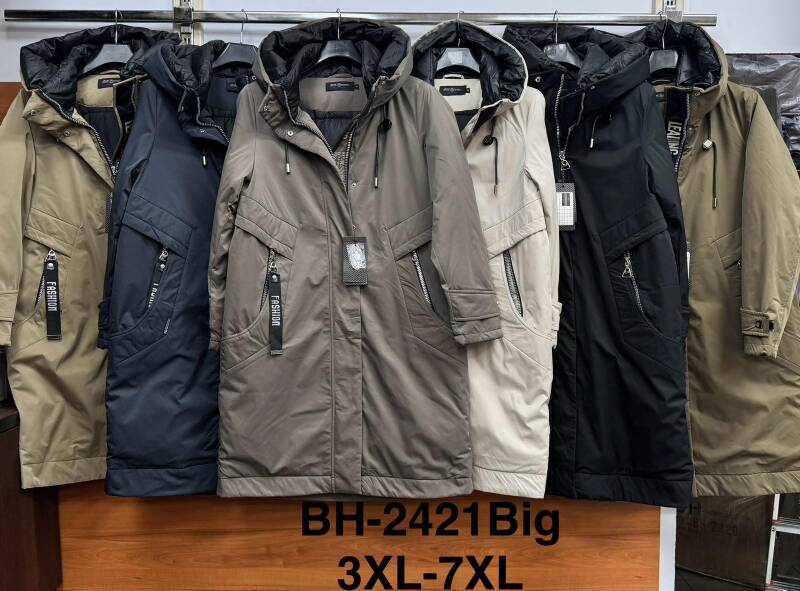 Kurtki damskie cienki Roz 3XL-7XL, 1 Kolor Paczka 5 szt